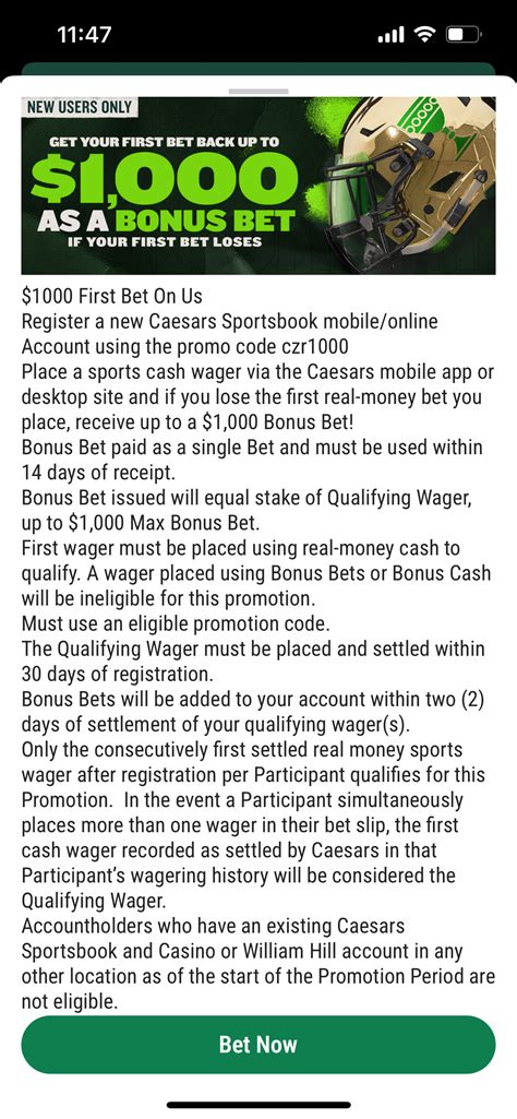 Caesars Sportsbook Promo Code August 2024: FORBES1000 (Up To $1.